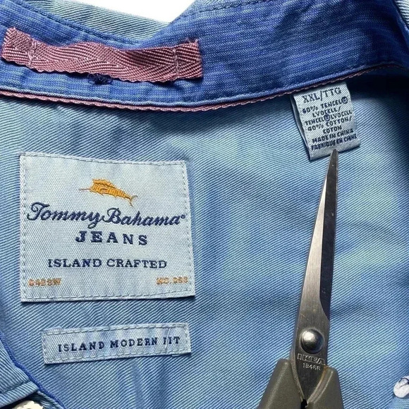 Tommy Bahama Still Twillin' Long Sleeve Button up Shirt - Picture 13 of 16